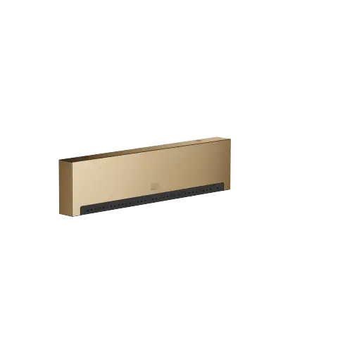 WATER FALL Cascade spout with individual jets for wall mounting - Brushed Dark Brass (PVD) - 13 425 979-39