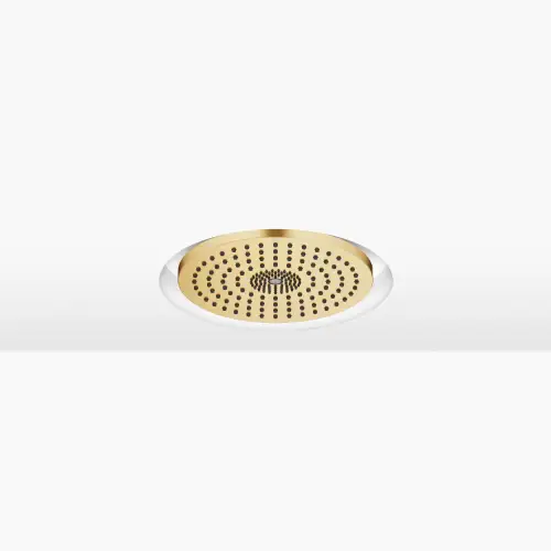 Rain shower flush mounted with light 11-3/4" - Brushed Gold (PVD) - 28 034 970-37 0010