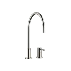 TARA Two-hole mixer with individual rosettes - Brushed Platinum - 32 816 888-06 0010