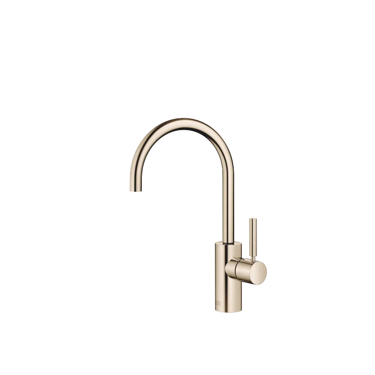 META Single-lever basin mixer without pop-up waste - Champagne (22kt Gold) - 33 565 661-47