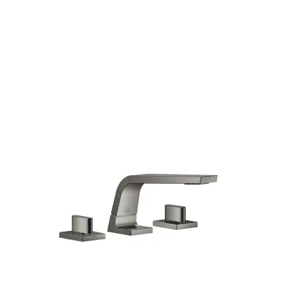 Three-hole basin mixer without pop-up waste - Set containing 3 articles