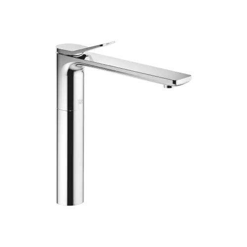 LISSÉ Single-lever basin mixer with raised base without pop-up waste - Chrome - 33 537 845-00 0010