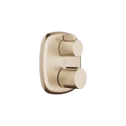 COYA UP-Thermostat mit Dreiwege-Mengenregulierung - Champagne gebürstet (22kt Gold) - 36 427 404-46
