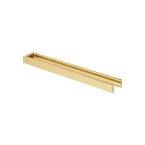 Towel bar in two parts non-swivel - Brushed Gold (PVD) - 83 210 976-37