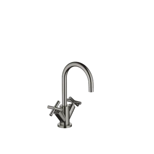 TARA Single-hole basin mixer with pop-up waste - Dark Chrome - 22 512 892-19