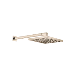 Rain shower with wall fixing 300 x 240 mm - Champagne (22kt Gold) - 28 765 980-47 0050