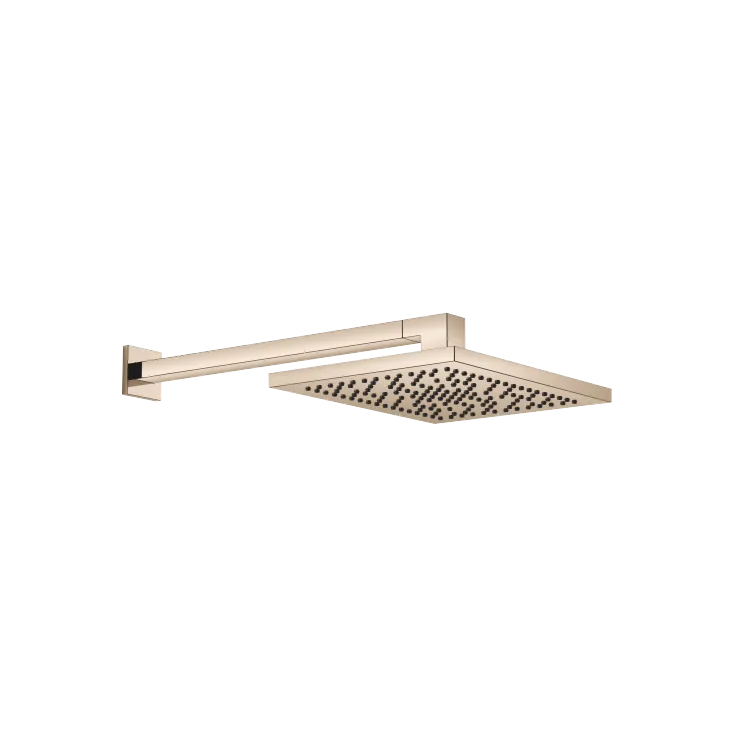 Rain shower with wall fixing 300 x 240 mm - Champagne (22kt Gold) - 28 765 980-47 0050
