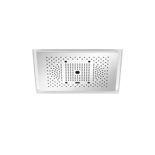 SERENITY SKY+ Panel de lluvia para montaje empotrado en techo con luz - Cromo - 41 781 979-00
