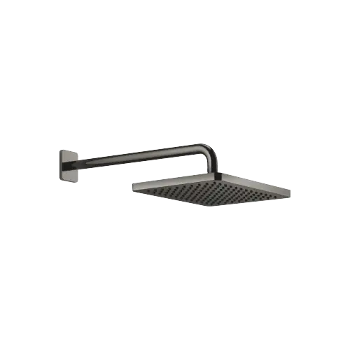Rainshower with wall fixing FlowReduce 300 x 240 mm - Dark Chrome - 28 767 710-19 0050