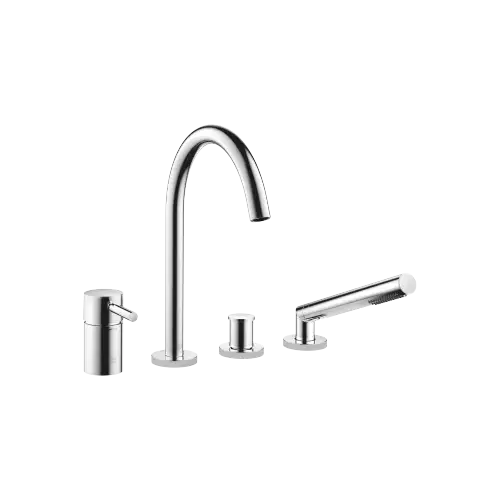META Bath shower set for bath rim or tile edge installation - Chrome - 27 632 661-00 0050