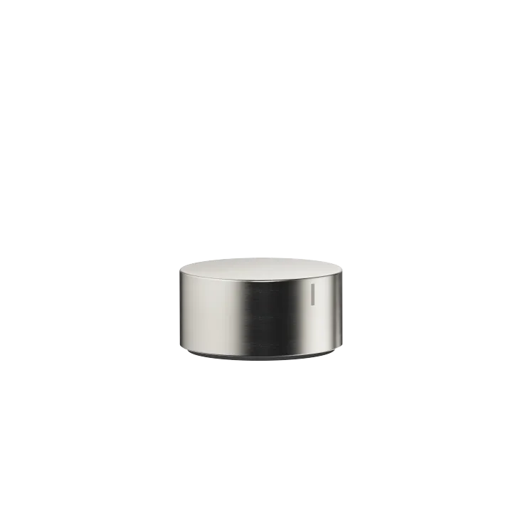 Deck valve anti-clockwise closing hot - Brushed Platinum - 20 000 741-06