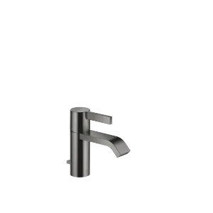 IMO Single-lever basin mixer with pop-up waste - Brushed Dark Platinum - 33 500 670-99 0010