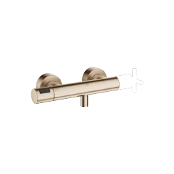 Termostato per doccia per montaggio a parete - Light Gold spazzolato - 34 445 979-27