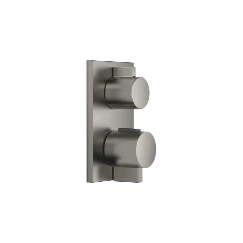 Concealed thermostat with one-way diverter - Brushed Dark Platinum - 36 425 670-99 0010