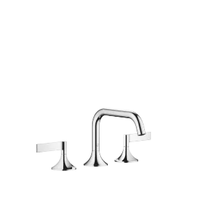 VAIA Mélangeur lavabo à 3 trous avec garniture d'écoulement - Chrome - 20 705 819-00
