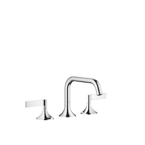 VAIA Mélangeur lavabo à 3 trous avec garniture d'écoulement - Chrome - 20 705 819-00