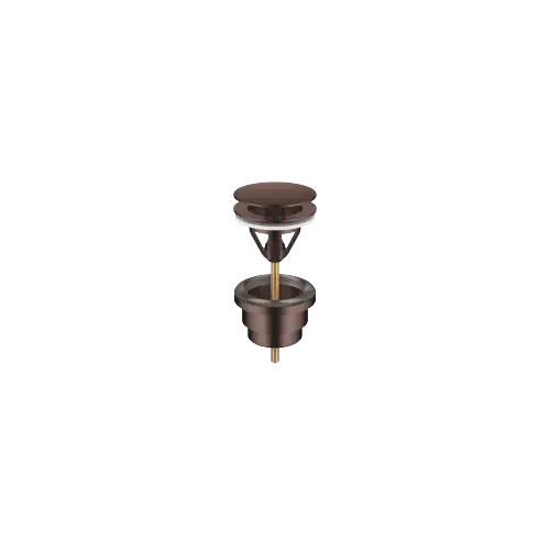 Basin Waste without press-closing 1 1/4" - Brushed Dark Bronze (PVD) - 10 126 970-43