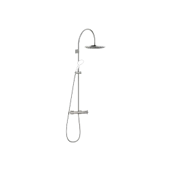 TARA Shower pipe with shower thermostat without hand shower - Platinum - 34 465 892-08 0070