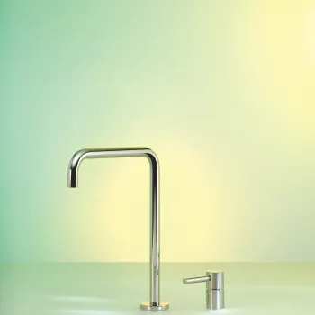 Dornbracht meta square design series kitchen kitchen faucet platinum
