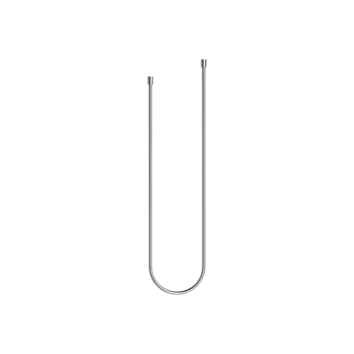 Flexible métallique de douche 1/2" x 1/2" x 1750 mm - Platine - 28 204 970-08