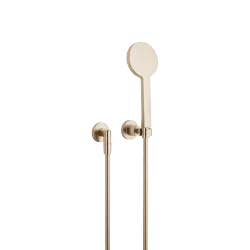 TARA Hand shower set with individual rosettes - Brushed Champagne (22kt Gold) - 27 803 892-46 0050