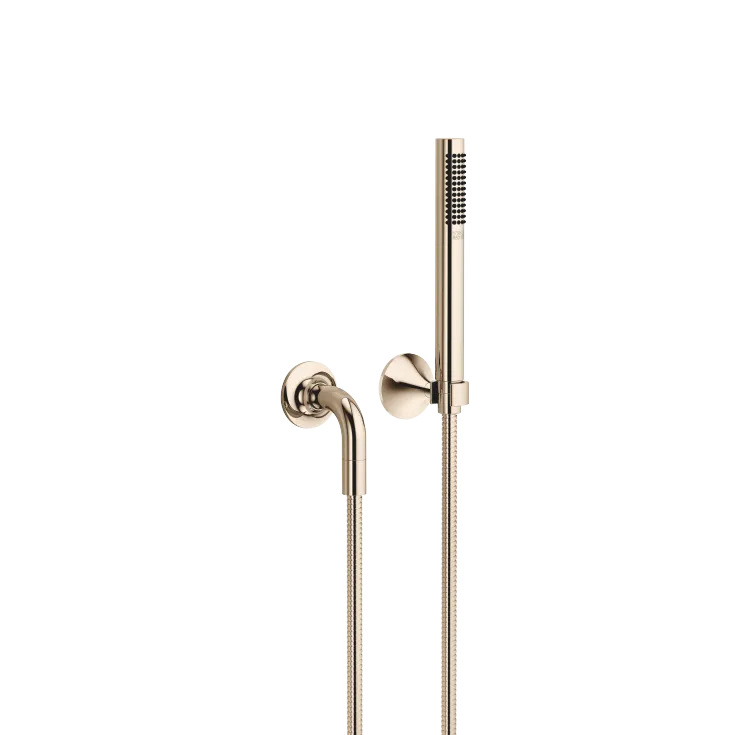 VAIA Hand shower set with individual rosettes FlowReduce - Champagne (22kt Gold) - 27 808 809-47 0010