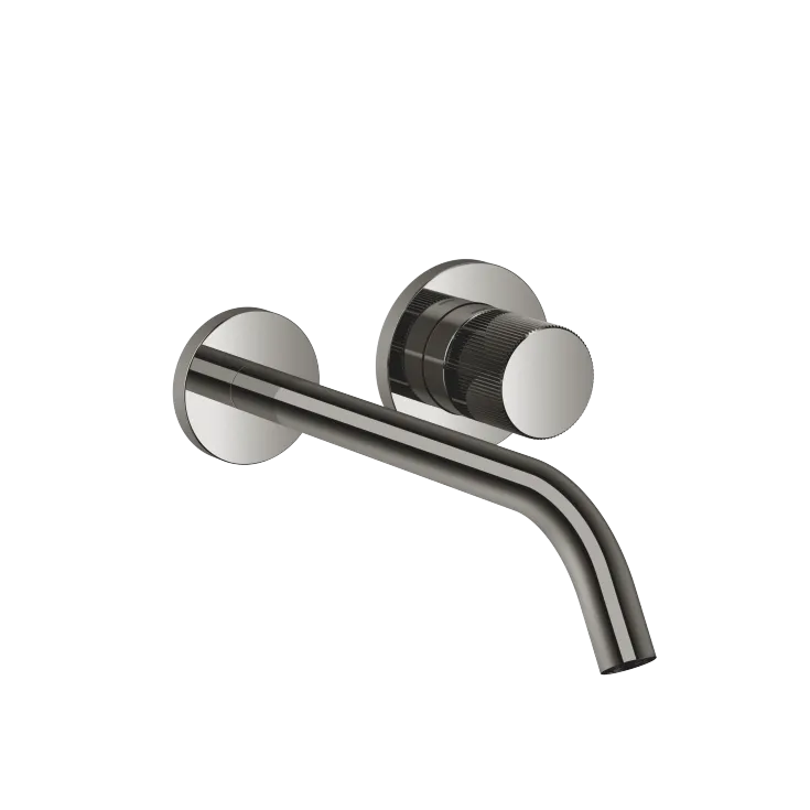 META META PURE Wall-mounted single-lever mixer without drain - Dark Chrome - 36 861 664-19 0010