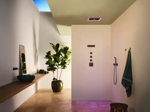Premium design rain shower puristic