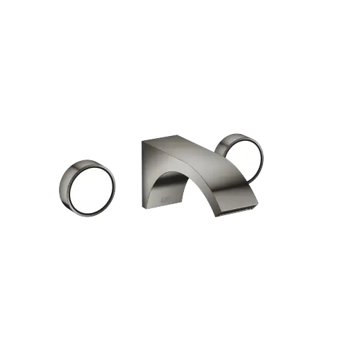 CYO Robinetterie murale pour lavabo sans garniture d’écoulement - Dark Chrome - 36 707 811-19