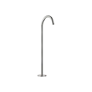 META Bath spout without diverter for free-standing assembly - Brushed Platinum - 13 672 661-06