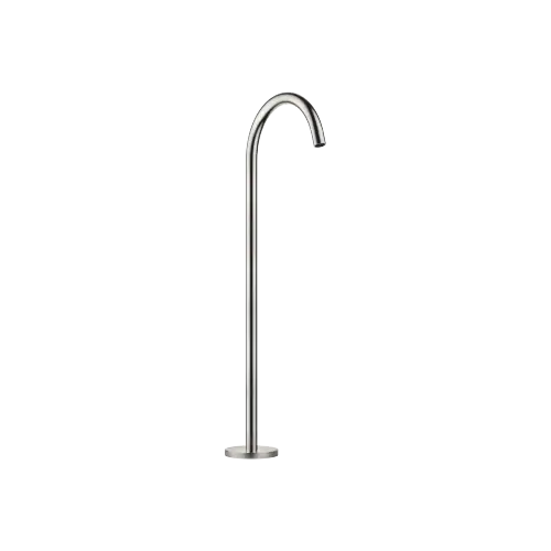 META Bath spout without diverter for free-standing assembly - Brushed Platinum - 13 672 661-06