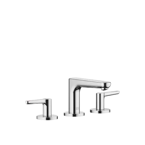 DORNBRACHT YAMOU Three-hole basin mixer without pop-up waste - Chrome - 20 712 831-00