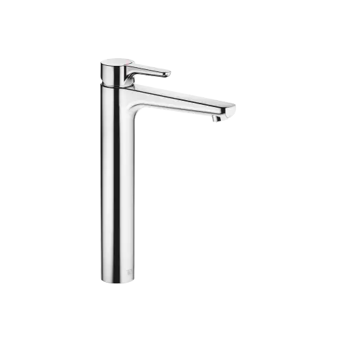 DORNBRACHT YAMOU Single-lever basin mixer with raised base without pop-up waste - Chrome - 33 537 831-00