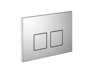 Platine de commande pour réservoir de chasse d’eau à encastrer de la société Geberit de forme carrée - 12 665 980-00