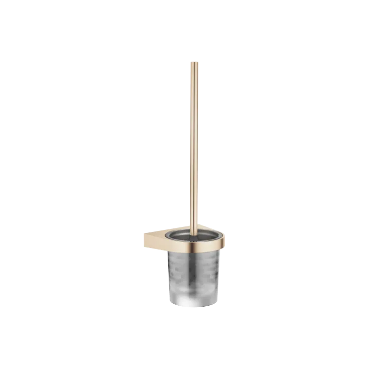 Toiletten-Bürstengarnitur , Wandmodell - Light Gold gebürstet - 83 900 970-27