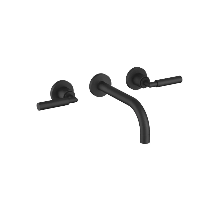 Garniture Murale Pour Douche THG Paris – Mandarine Rayée U78-B01-00030B – Nickel Poli