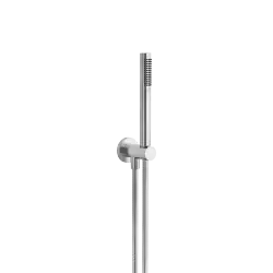Hand shower set with integrated shower holder - Brushed Chrome - 27 812 660-93