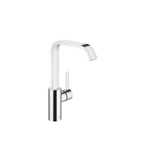 IMO Single-lever basin mixer with high spout without pop-up waste - Chrome - 33 526 671-00