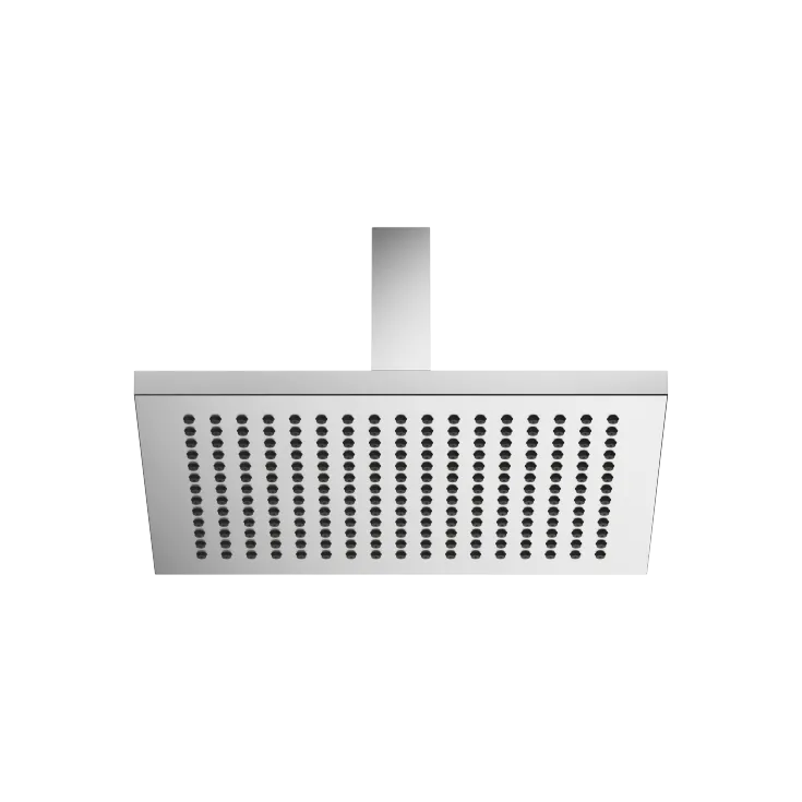 Rain shower with ceiling fixing FlowReduce 300 x 240 mm - Brushed Chrome - 28 774 980-93