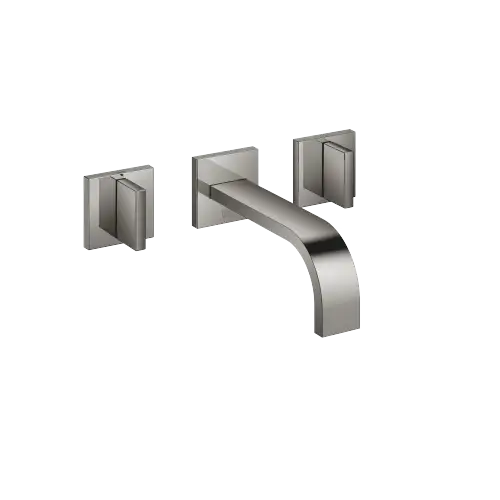 MEM Wall-mounted basin mixer without pop-up waste - Dark Chrome - 36 707 782-19