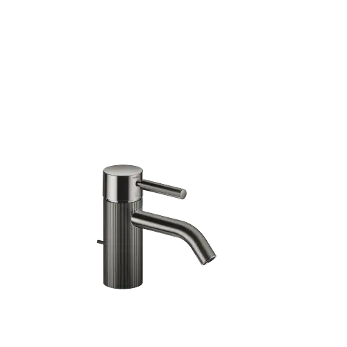META Mitigeur monocommande de lavabo avec garniture d'écoulement - Dark Chrome - 33 504 660-19