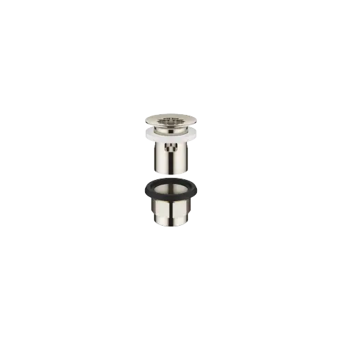 Bonde à grille pour lavabo , 1 1/4" 1 1/4" - Platine - 10 105 970-08