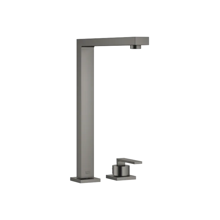 LOT Two-hole mixer with individual flanges - Brushed Dark Platinum - 32 815 680-99 0010