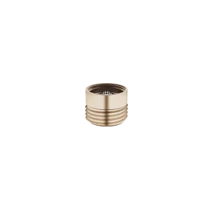 Adapter for shower outlet 3/8" x 1/2" - Brushed Champagne (22kt Gold) - 12 202 979-46