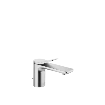 LISSÉ Brushed Chrome : Single-lever basin mixer with pop-up waste