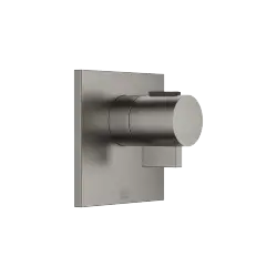 SYMETRICS xTOOL Concealed thermostat without volume control - Brushed Dark Platinum - 36 416 985-99