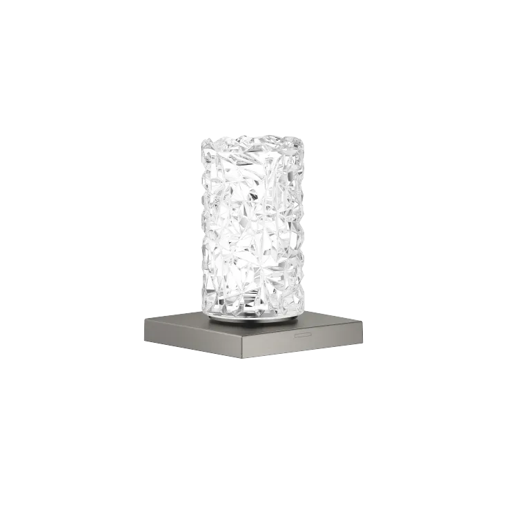 Griff Glass Design ICE medium - Dark Platinum gebürstet - XV-01 4981