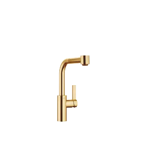 ELIO Single-lever mixer Pull-out with spray function - Brushed Durabrass (23kt Gold) - 33 870 790-28