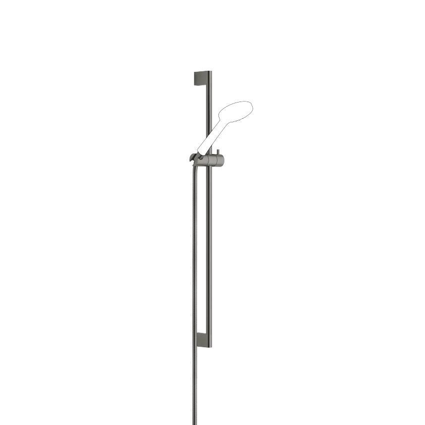 Slide bar set without hand shower - Brushed Dark Platinum - 26 413 979-99