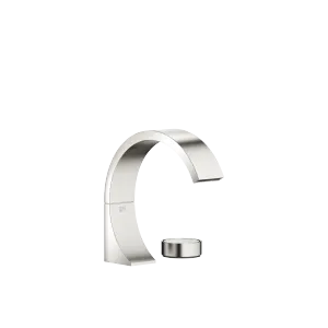CYO Two-hole basin mixer without pop-up waste - Platinum / Brushed Platinum - Set containing 2 articles